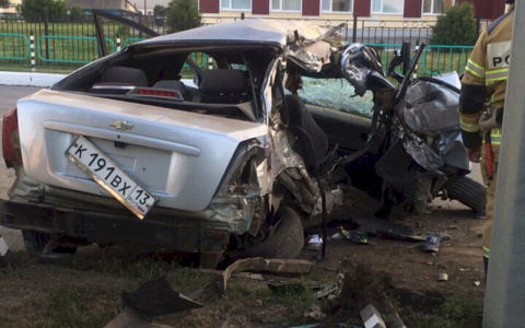 Смертельное ДТП в Саранске в праздничный день: один человек погиб, а двое оказались в реанимации