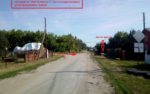 Молодой мотоциклист врезался в забор в одном из сел Мордовии