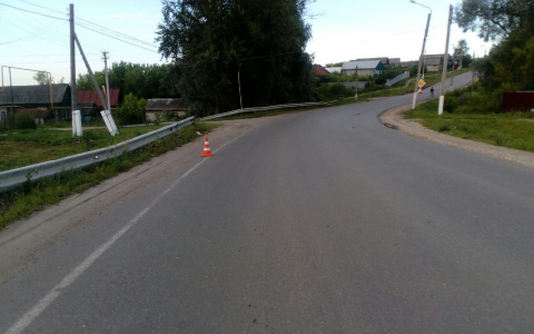 В Мордовии подросток решил покататься на скутере родственника и попал в ДТП