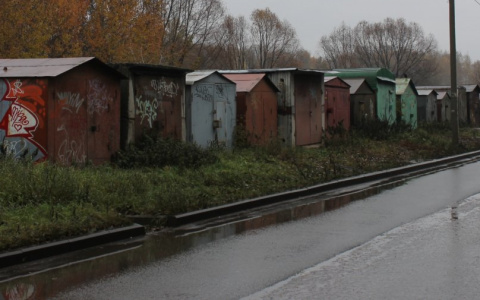 В Саранске из-за потопа на улице Воинова начнут сносить гаражи