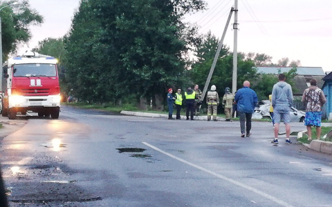В пригороде Саранска легковушка вылетела в кювет: есть пострадавший