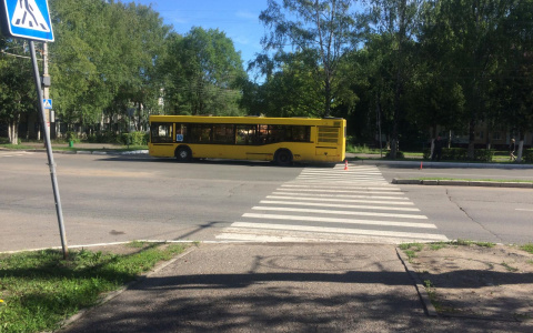 Жительницу Саранска сбил автобус на пешеходном переходе
