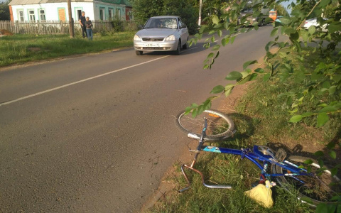 В Мордовии водитель «Приоры» сбил 13-летнюю велосипедистку