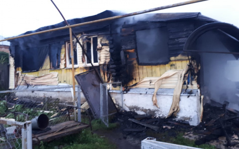 В Мордовии сгорел жилой дом, погибла женщина