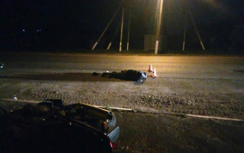 В Мордовии погиб мотоциклист, врезавшись в дорожный знак