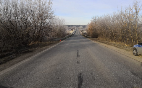 В Мордовии автомобиль съехал в кювет: пострадал водитель