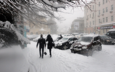 В Мордовии водителей предупредили о сильном снегопаде