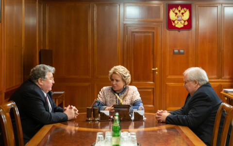 Состоялась рабочая встреча Главы Мордовии и Председателя Совета Федерации Валентины Матвиенко