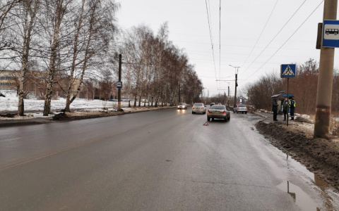 Пожилая жительница Саранска попала под колеса иномарки