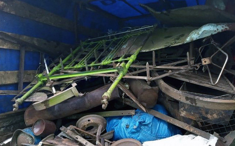 В Саранске группа мужчин пыталась похитить с предприятия металл