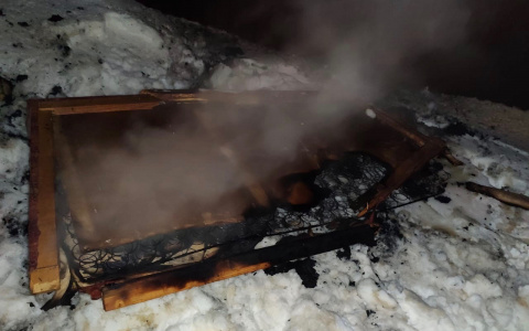 В Мордовии соседи через окно вытащили мужчину из горящего дома