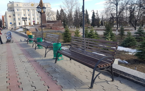 Урны и скамейки возвращаются на улицы Саранска