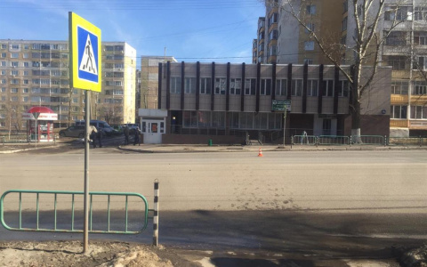 Жительницу Саранска сбили на пешеходном переходе