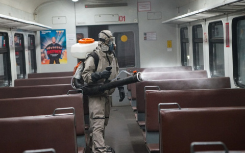 В Мордовии пригородные поезда проходят ежедневную дезинфекцию