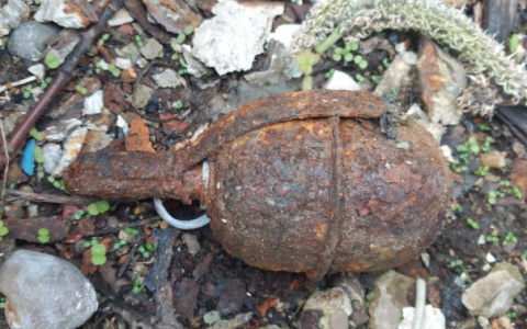 В Саранске была обнаружена граната РГД-5 с запалом со следами коррозии