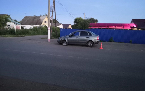 В Мордовии невнимательный водитель «Калины» покалечил свою пассажирку