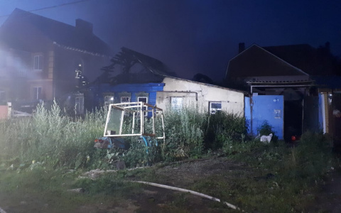 Ночной пожар в Саранске унес жизнь женщины (фото)