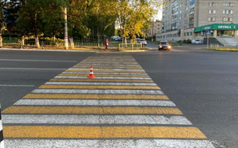 В Саранске водитель «Гранты» сбил переходивших дорогу детей