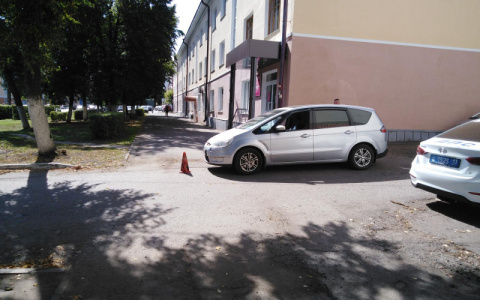 В Саранске сбили велосипедиста, который ехал по тротуару