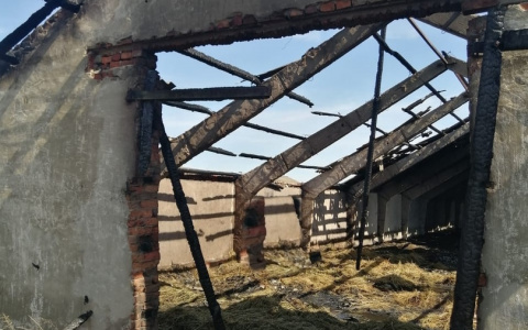 Пожар в Мордовии: подросток получил сильные ожоги ног