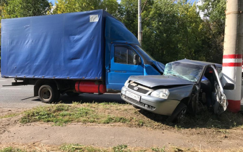 Пьяный водитель устроил ДТП в пригороде Саранска