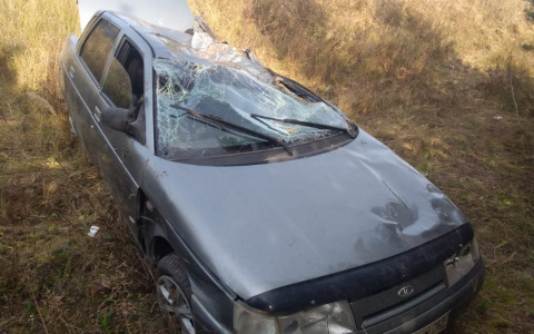 В Мордовии автоледи отправила «ВАЗ» в кювет: пострадал ребенок