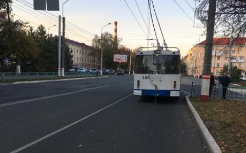 В Саранске из-за резкого торможения троллейбуса пострадала женщина