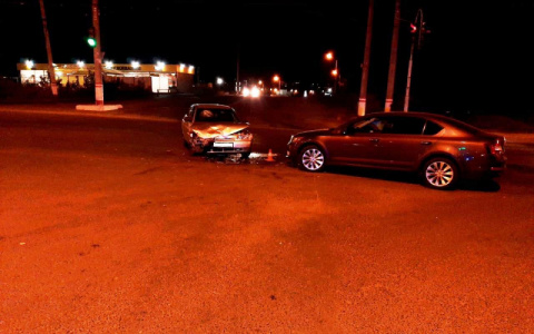 Два автомобиля столкнулись в Саранске: есть пострадавший