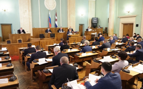 Глава Мордовии Владимир Волков принял участие в работе сессии Госсобрания РМ