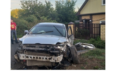 Пьяный житель Мордовии угнал у отца автомобиль и попал в ДТП