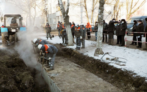 Артем Здунов лично побывал на месте коммунальной аварии в Саранске
