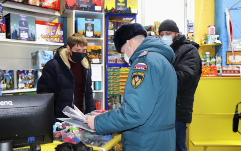 В Мордовии проверяют торговые точки с пиротехникой