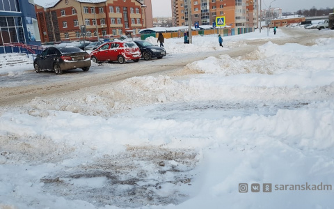В Саранске в первом микрорайоне Юбилейного 18 и 19 января будет исключена стоянка