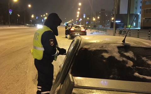 За два дня в Саранске поймали 19 нетрезвых водителей