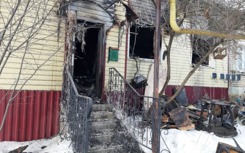 В Мордовии в ночном пожаре погиб ребенок