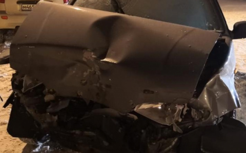 Смяло как консервную банку: в Мордовии столкнулись два ВАЗа