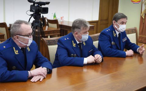 Артему Здунову представили нового прокурора Мордовии