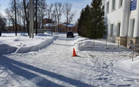 В Саранске иномарка сбила пенсионера, который направлялся в больницу