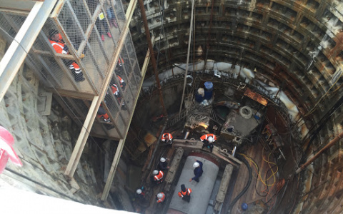 В Саранске продолжаются работы по замене канализационного коллектора, обслуживающего юго-западную часть города