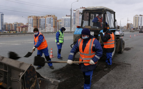 В Мордовии стартовал масштабный ямочный ремонт дорог