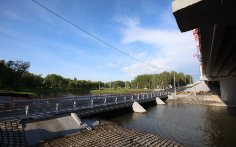 Низководный мост через Инсар в Саранске будет сдан досрочно