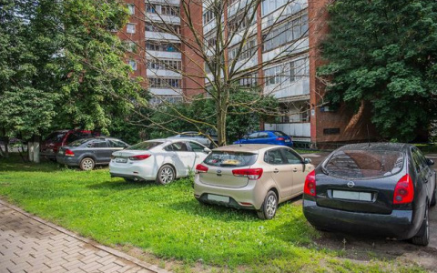 В Саранске будут штрафовать водителей, оставляющих на газонах машины