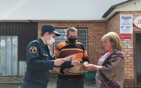 Сотрудники МЧС провели инструктаж для жителей Теньгушевского и Темниковского районов