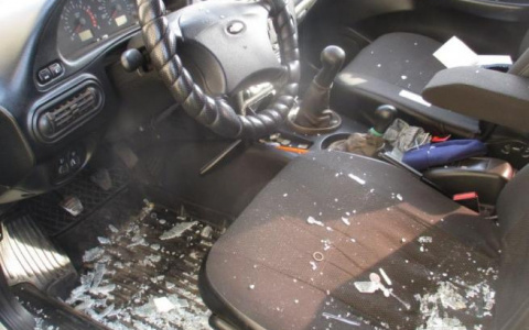 В Мордовии 19-летнего жителя Краснослободска подозревают в разгроме машин и кражах