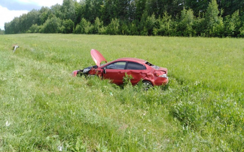 В Краснослободском районе после ДТП госпитализировали женщину с ребёнком