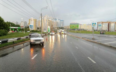 53-летний мужчина попал в больницу в Саранске в результате наезда «семерки»