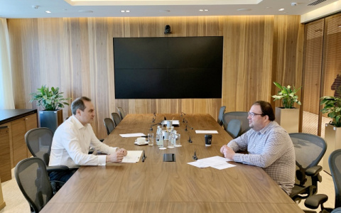 Врио Главы Мордовии встретился с главой Минцифры России Максутом Шадаевым