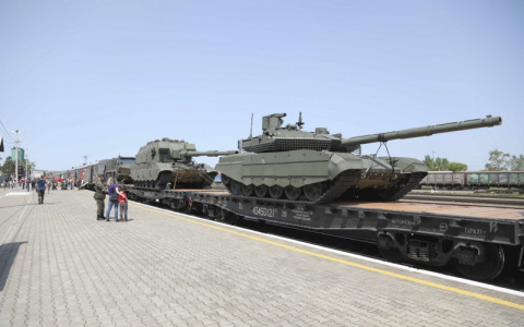 25 июня на вокзале в Саранске будет до 13 часов открыт тематический поезд Минобороны