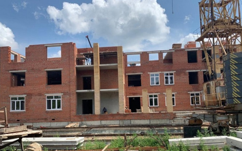 В Саранске детский сад на 1-й Набережной будет построен к концу 2021 года