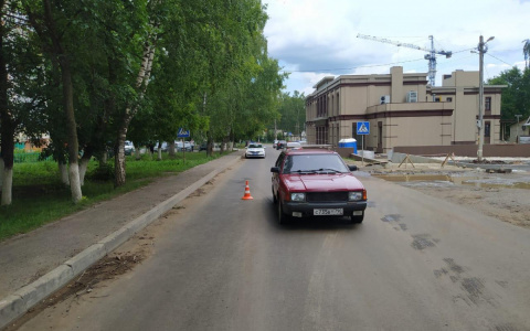На Лесной в Саранске была сбита  22-летняя девушка